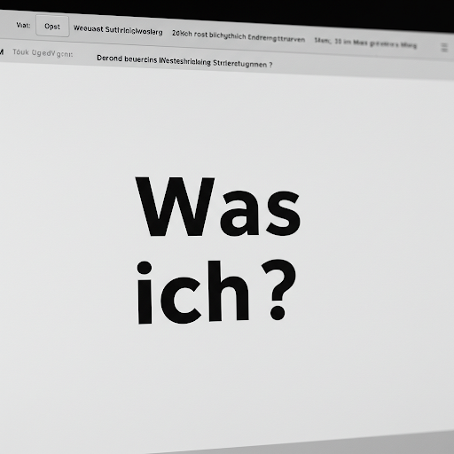Die ewige Frage: Was bin ich? Eine Reise zur Selbstentdeckung